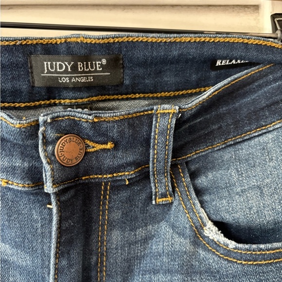 Judy Blue Jeans Women’s Size 9 / 29 Dark Wash Stretch Skinny Denim - Picture 3 of 6